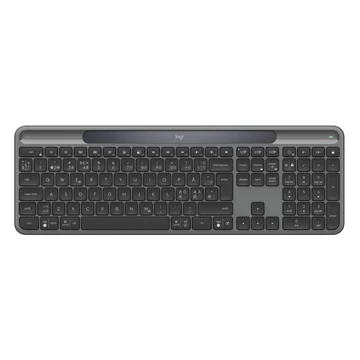 SLIM SOLAR+ KEYBOARD GRAPHITE - PAN - NORDIC-613