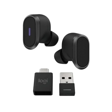 LOGITECH Füllhallgató - Zone True Wireless Earbuds, Zajszűrős, Grafitszürke