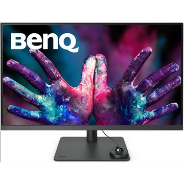 BenQ Monitor 31,5" - PD3205U (IPS, 16:9, 3840x2160, 5ms, 350cd / m2, HDMI, DP, USB, Speaker, Pivot, mag.áll.)