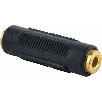 Gembird Jack stereo 3,5mm (3pin) -> Jack stereo 3,5mm (3pin) F / F adapter hosszabbító fekete