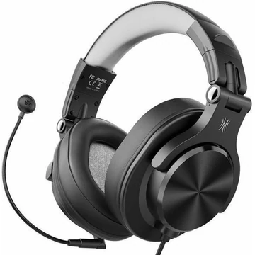 ONEODIO DJ Fejhallgató - Fusion A71D Black / Gray (Vezetékes, 3,5mm, 6,35mm jack, Hi-Res Audio)
