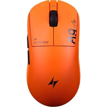 ATK Dragonfly A9 Air+ optikai vezeték nélküli gaming egér narancs