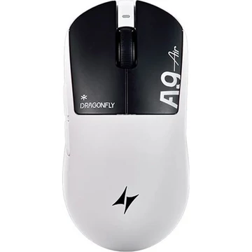 ATK Dragonfly A9 Air+ optikai vezeték nélküli gaming egér shadow white