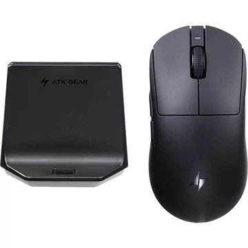 ATK Dragonfly A9 NB optikai vezeték nélküli gaming egér fekete (Bontott!)