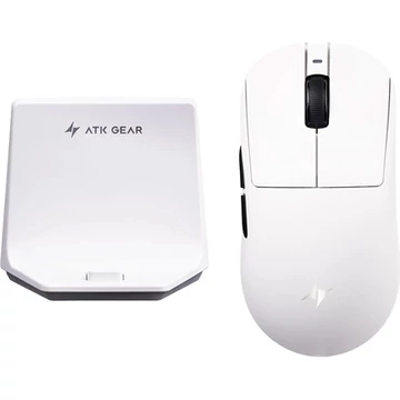 ATK Dragonfly A9 NB optikai vezeték nélküli gaming egér fehér