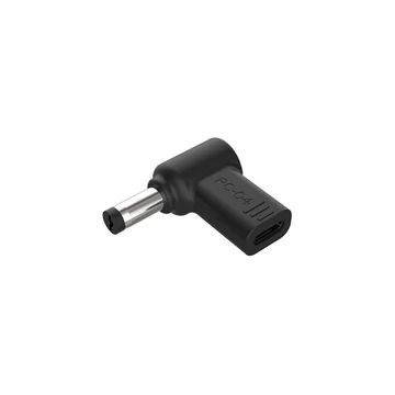 Conceptronic átalakító - ABBY15PC03 (USB-C to ASUS / Universal 5.5x2,5mm 18-20V, PD:100W, fekete)