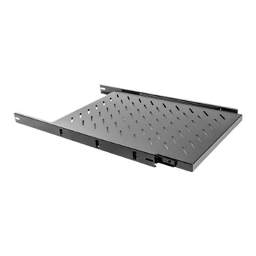 LANBERG AK-1011-B Lanberg fixed sliding shelf 19 1U/465x750mm, max load capacity up to 15kg black