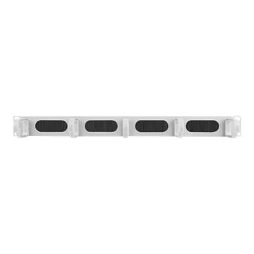 LANBERG AK-1203-S Lanberg cable management brush panel type B, 19, 1U, grey