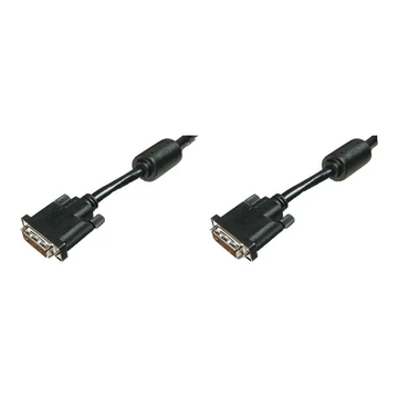 ASM AK-320101-020-S Assmann DVI 24+1 dual link kábel, 2m