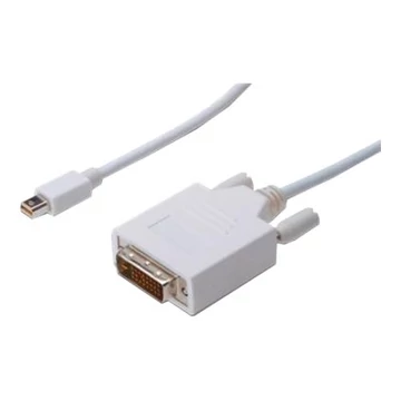 ASM AK-340305-020-W ASSMANN Displayport 1.1a Adapter Cable miniDP M (plug)/DVI-D (24+1) M (plug) 2m