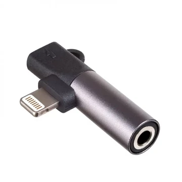 Akyga AK-AD-63 Lightning/Lightning/Jack 3.5mm adapter
