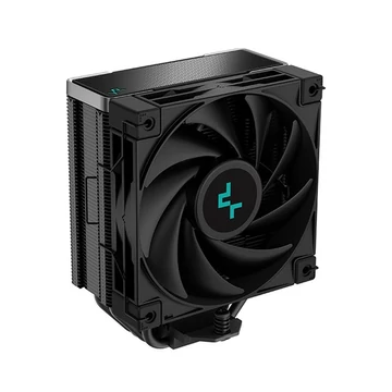 DeepCool CPU Cooler - AK400 ZERO DARK (29 dB; max, 112,93 m3 / h; 4pin csatlakozó, 4 db heatpipe, 12cm, PWM)