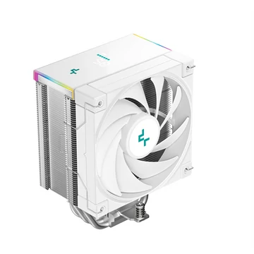 DeepCool CPU Cooler - AK500S DIGITAL SE WH (28dB; max, 117,21 m3 / h; 4pin csatlakozó, 5 db heatpipe, 12cm, PWM, fehér)