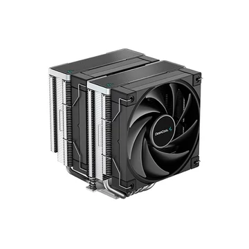 DeepCool CPU Cooler - AK620 (28 dB; max, 117,21 m3 / h; 4pin csatlakozó, 6 db heatpipe, 2x12cm, PWM)