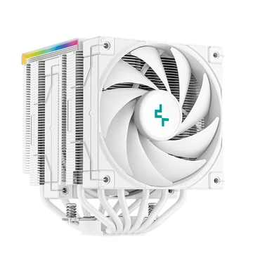 DeepCool CPU Cooler - AK620 DIGITAL SE WH (28 dB; max, 117,21 m3 / h; 4pin csatlakozó, 6 db heatpipe, 2x12cm, PWM, RGB)