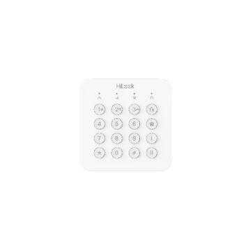 HiLook Hozzáférési billentyűzet - ALARM-K201B-WE (Falra rögzíthető, LED)