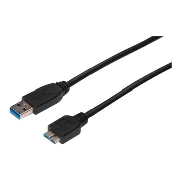ASM AK-300116-010-S ASSMANN USB 3.0 SuperSpeed Connection Cable USB A M(plug)/microUSB B M(plug) 1m