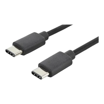 ASM AK-300138-010-S ASSMANN USB 3.0 SuperSpeed Connection Cable USB C M (plug)/USB C M (plug) 1m bla