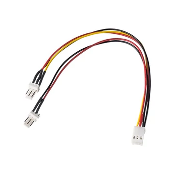 AKY AK-CA-52 Akyga Adapter with cable AK-CA-52 3 pin (f) / 2x 3 pin (m) 2x 15cm