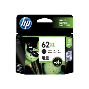 HP 62XL ink cartridge black high capacity 1-pack