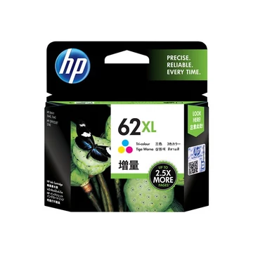 HP 62XL ink cartridge tri-colour high capacity 1-pack Blister multi tag