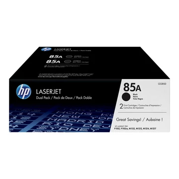 HP CE285AD HP 85A black toner dual pack