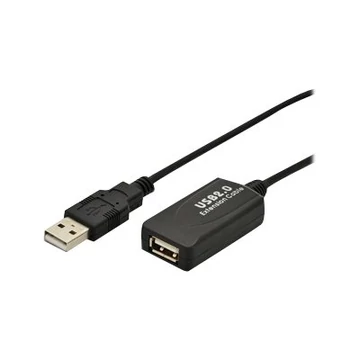 DIGITUS DA-70130-4 Digitus USB 2.0 jelerősítő kábel, 5m