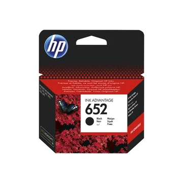 HP 652 original Ink cartridge F6V25AE BHK Black