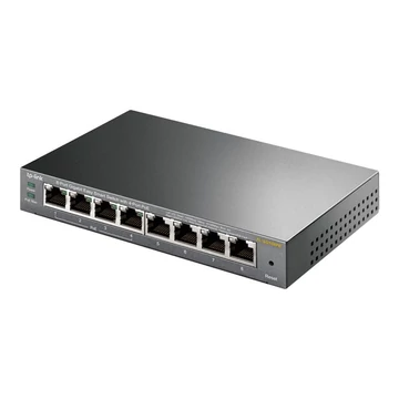 TP-LINK 8-Port Gigabit Desktop PoE Easy Smart Switch. 8 Gigabit RJ45 Ports inkl. 4 PoE Ports. 55W PoE Gesamtleistung