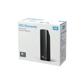 WDC WDBWLG0060HBK-EESN External HDD WD Elements Desktop 3.5 6TB USB3. Black