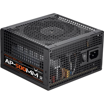 Formula Tápegység 500W - AP-500MM (80 Plus, Aktív PFC, 12cm)