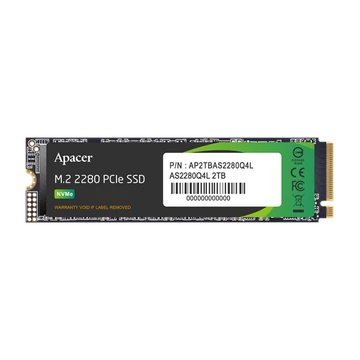 Apacer SSD AS2280Q4L Series - 512GB AP512GAS2280Q4L-1 (PCIe Gen4 x4, Olvasás: 550 MB / s, Írás: 520 MB / s)