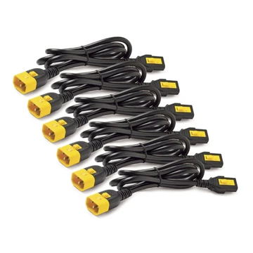POWER CORD KIT (6 EA) LOCKING C13 TO C14 1.2M BLUE