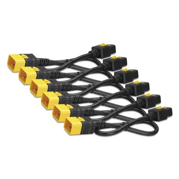 POWER CORD KIT (6 EA) LOCKING C19 TO C20 1.8M BLUE