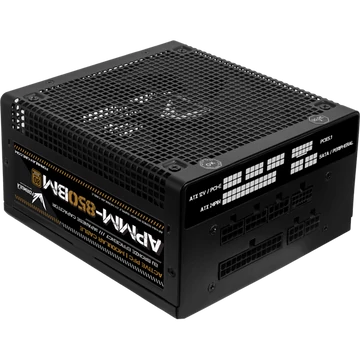 Formula Tápegység 850W - APMM-850BM (80 Plus Bronze, ATX3.1 / PCIe 5.1, Aktív PFC, 14cm, Full Moduláris)