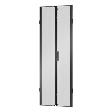 NETSHELTER SX GEN2 48U 750MM WIDE PERFORATED SPLIT DOORS BLAC