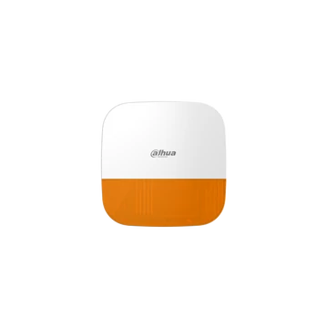 Dahua Vezeték nélküli kültéri sziréna - AirShield ARA13-W2 Narancs (IP65; 110dB; LED; 868MHz, AES128, 12VDC + Akku; Mabisz