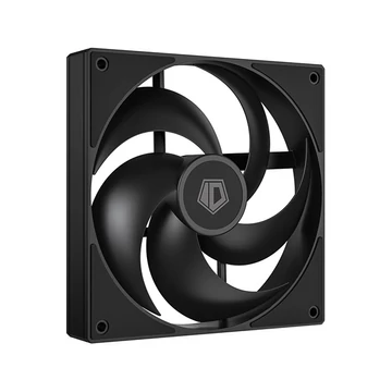 ID-Cooling Cooler 12cm - AS-140-K (24,9dB, max. 122,66 m3 / h, 4pin, PWM, 12cm, fekete)