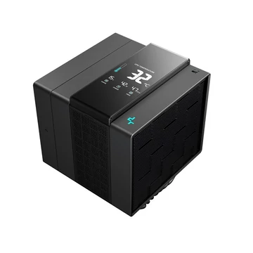 DeepCool CPU Cooler - ASSASSIN IV VC VISION (max. 20,5dB; 134,39 m3 / h; 4pin, 7 db heatpipe, 1x12cm, 1x14cm, PWM, LED)