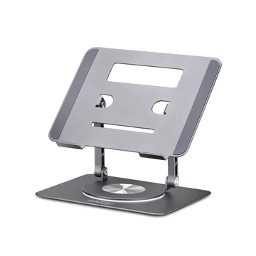 ROTATING LAPTOP STAND/RISER COMPUTER STAND W/360 SWIVEL BASE