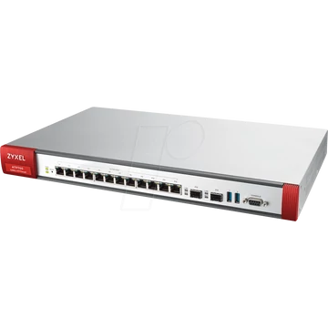 Zyxel ATP 12 Gigabit user-definable ports, 2*SFP, 2* USB with 1 Yr Bundle