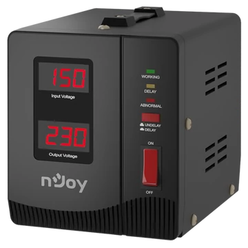 NJOY AVR (Feszültségszabályozó) Alvis 1000, Digital display, 150-270 VAC