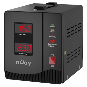 NJOY AVR (Feszültségszabályozó) Alvis 2000, Digital display, 150-270 VAC