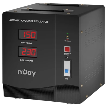 NJOY AVR (Feszültségszabályozó) Alvis 3000, Digital display, 150-270 VAC