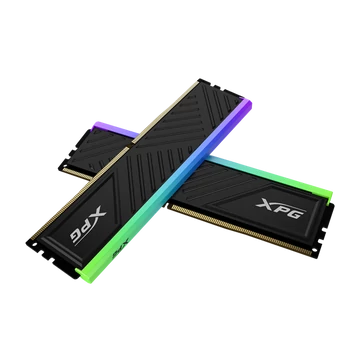 ADATA Memória Desktop - 16GB KIT DDR4 XPG SPECTRIX D35G (2x8GB, 3200MHz, CL16, 1.35V, hűtőbordás, RGB, fekete)
