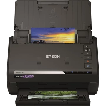 EPSON FastFoto FF-680W (A4, 600X600 DPI,45 lap / perc, USB / WiFi)