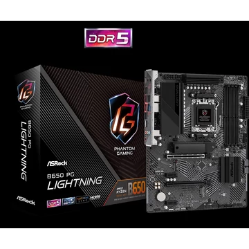 ASRock sAM5 B650 PG LIGHTNING alaplap