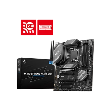 MSI Alaplap S1700 B760 GAMING PLUS WIFI WIFI Intel B760, ATX