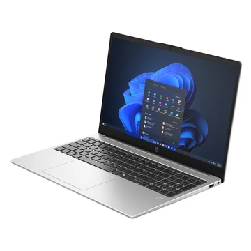 HP250RG10, 15.6" FHD AG UWVA  300Nits, Intel Core 5 120U 10C, 16GB, 512GB PCIe SSD, IntelR Graphics, Silver Aluminium, WIN11, háttérvilágításos billentyűzet,ujjlenyomat olvasó, 3 év gar