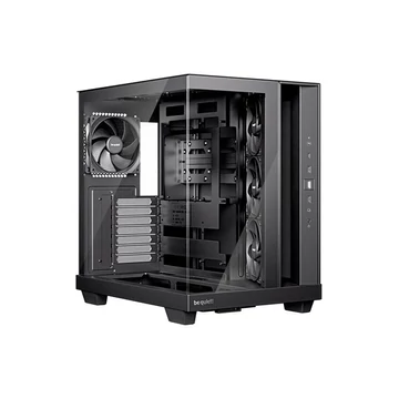 Be Quiet! Számítógépház - LIGHT BASE 500 Black (ATX, edzett üveg oldallap, fekete)